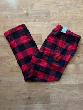 J. Crew Red and Black Buffalo Plaid Pajama Pants